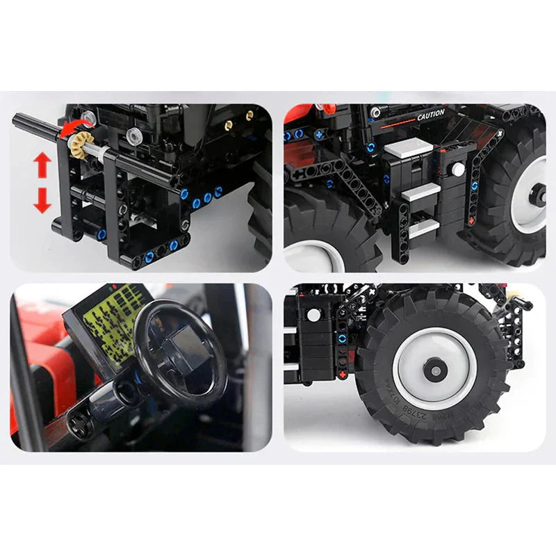 RC Farming Tractor - Building Set | Power Brickz