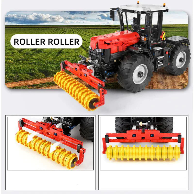 RC Farming Tractor - Building Set | Power Brickz