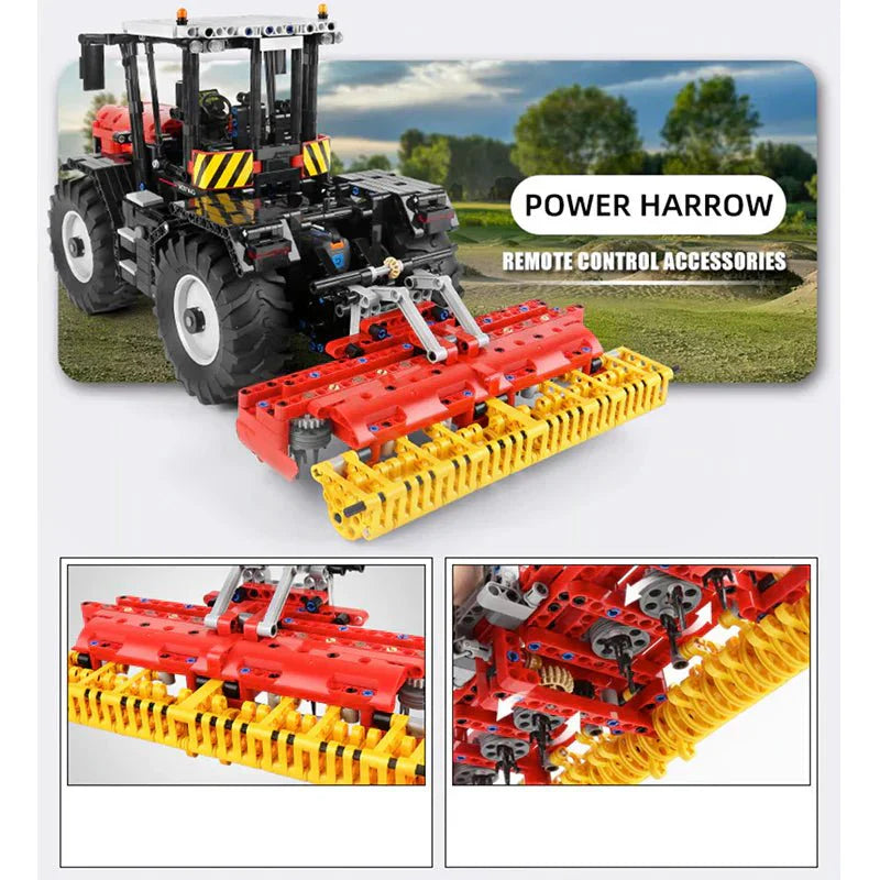 RC Farming Tractor - Building Set | Power Brickz