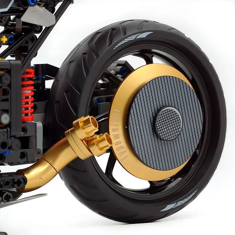 Retro Cafe Racer 1000 | 1591pcs - Power Brickz