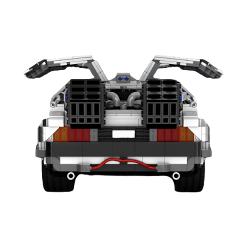 Retro Time-Travel Coupe - Building Set | Power Brickz