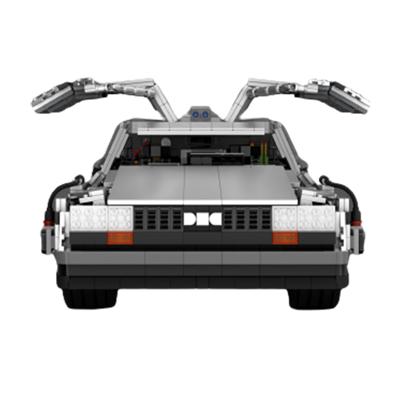 Retro Time-Travel Coupe - Building Set | Power Brickz