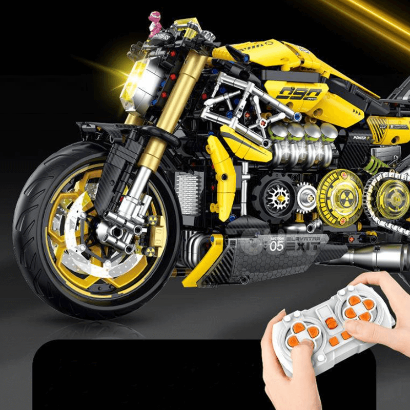 Cyberpunk Devil Roadster - Building Set | Power Brickz