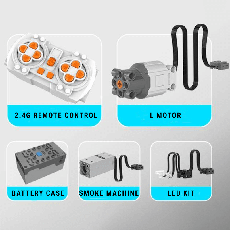 Cyberpunk Devil Roadster - Building Set | Power Brickz