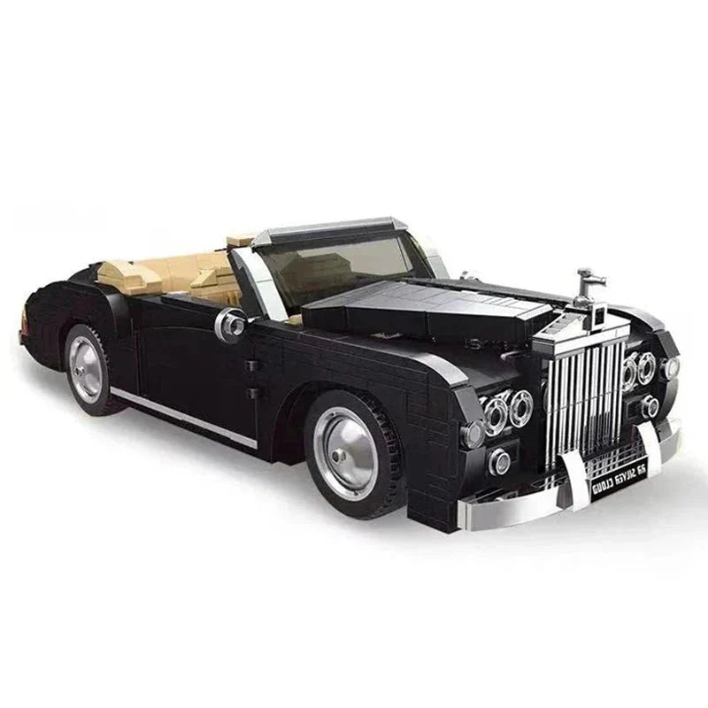 Classic Luxury Convertible - Building Blocks Set | Power Brickz