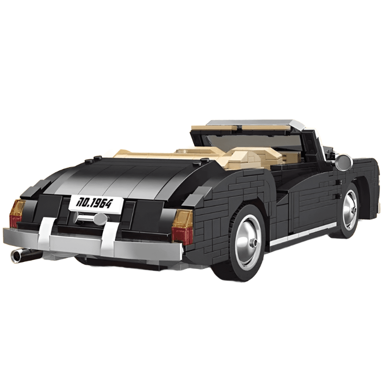 Classic Luxury Convertible - Building Blocks Set | Power Brickz