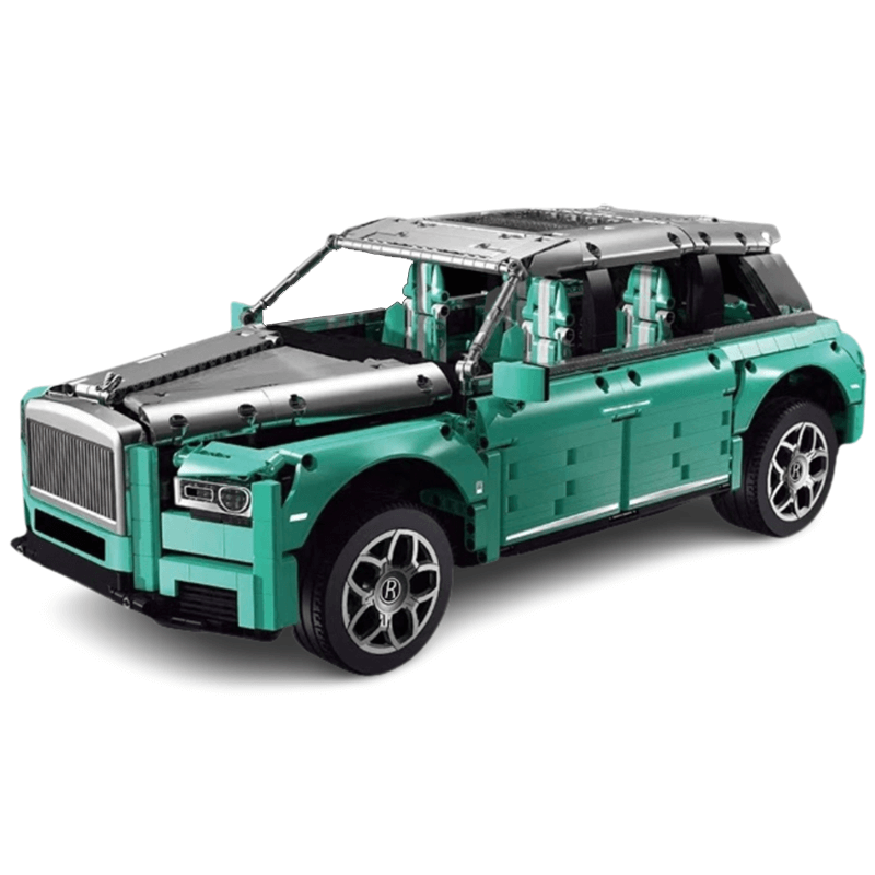 Ultra-Luxury British Off-Road SUV - Building Blocks Set | Power Brickz