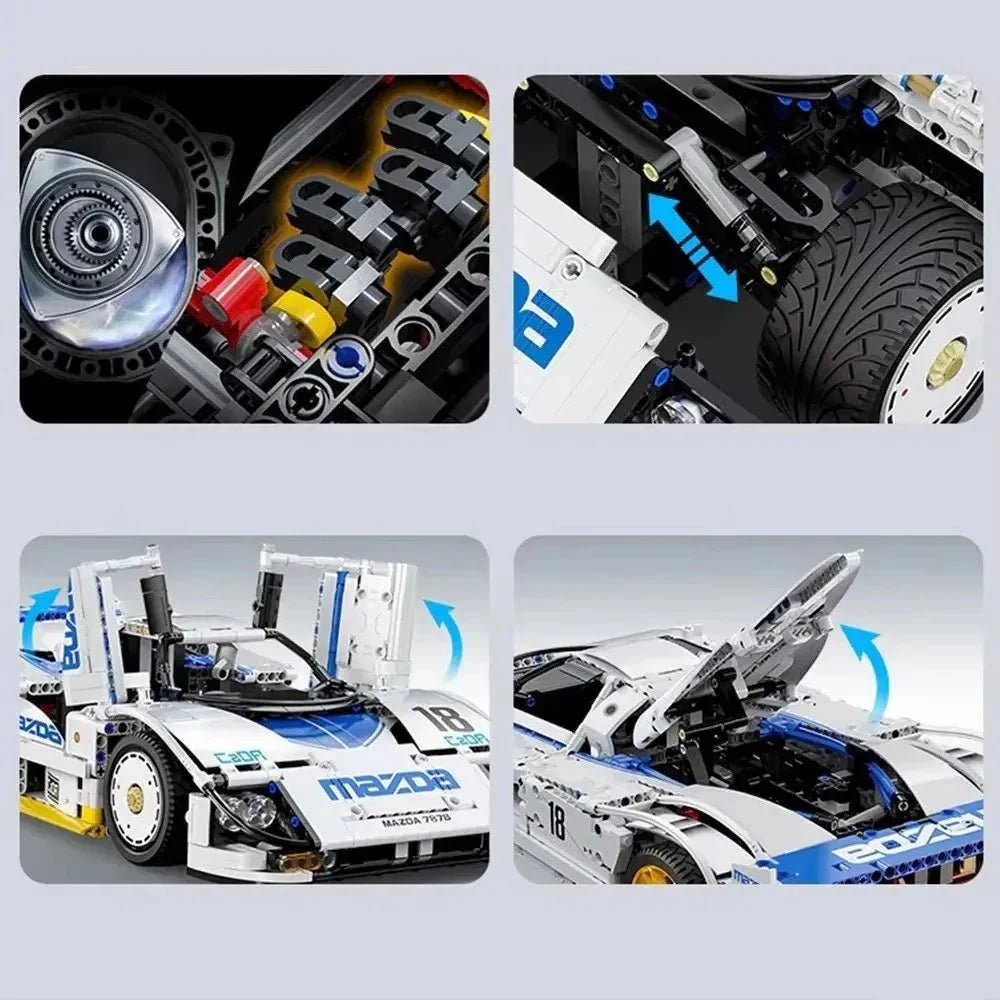 MazdaB - Building Blocks Set | Power Brickz