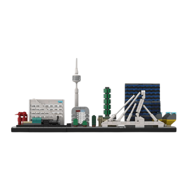 Rotterdam Skyline - Building Set | Power Brickz