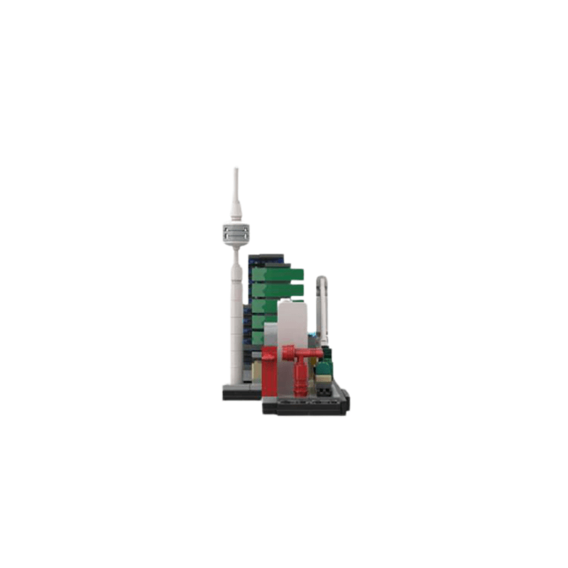 Rotterdam Skyline - Building Set | Power Brickz