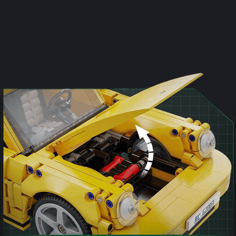 RUF CTR Yellow Bird - Building Blocks Set | Power Brickz