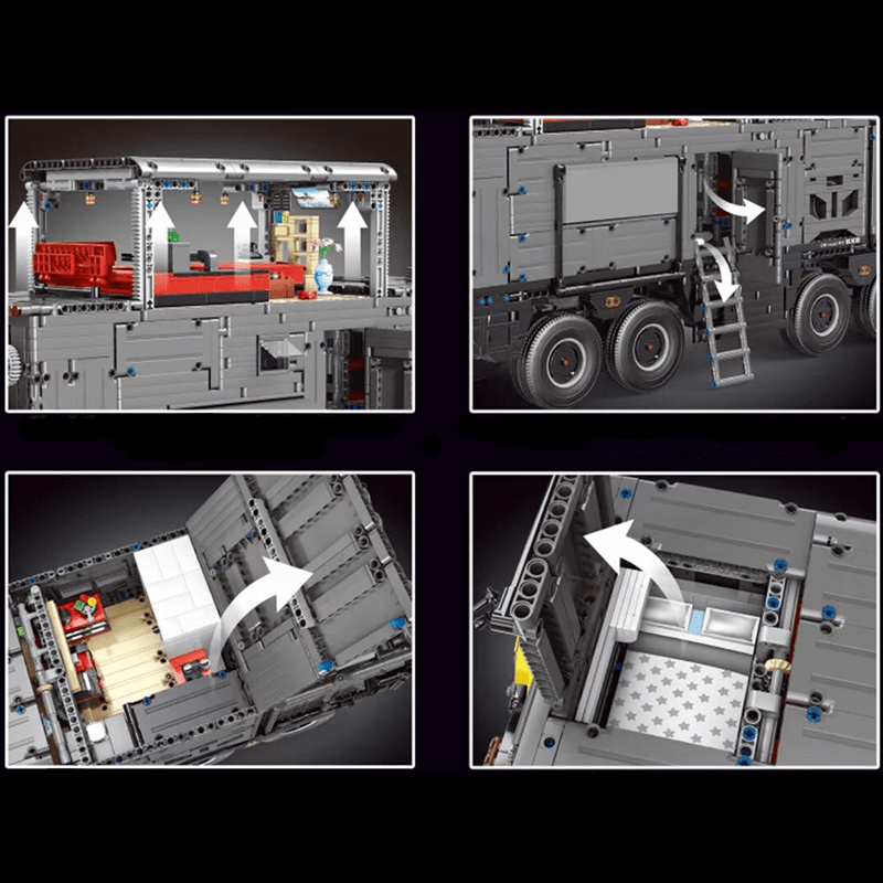 All-Terrain RV Camper SUV - Building Blocks Set | Power Brickz