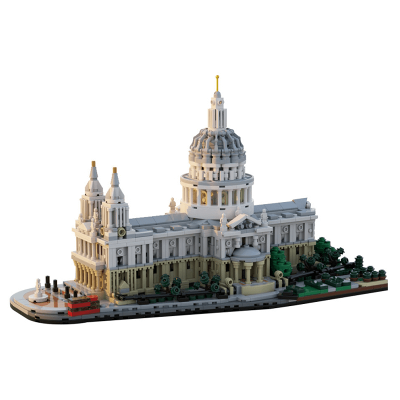 Saint Pauls Cathedral 1:800 - Building Set | Power Brickz