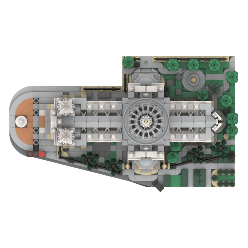 Saint Pauls Cathedral 1:800 - Building Set | Power Brickz