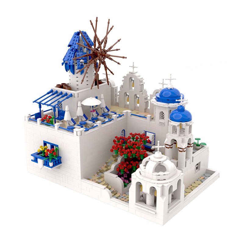 Santorini Levels - Building Set | Power Brickz