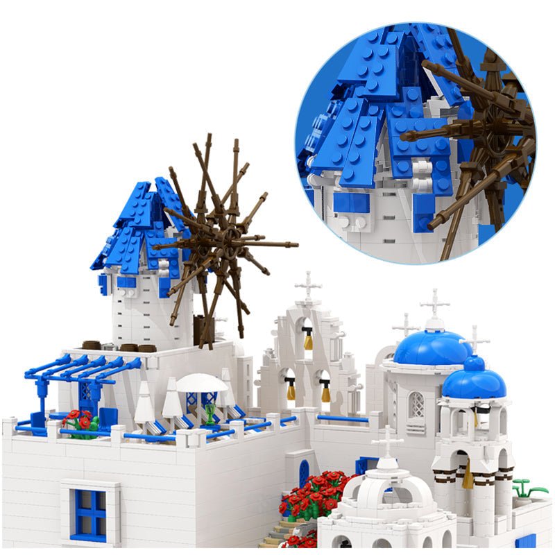 Santorini Levels - Building Set | Power Brickz