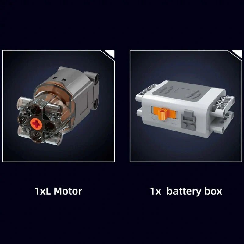 Scania Truck engine & Transmission | 3236pcs - Power Brickz