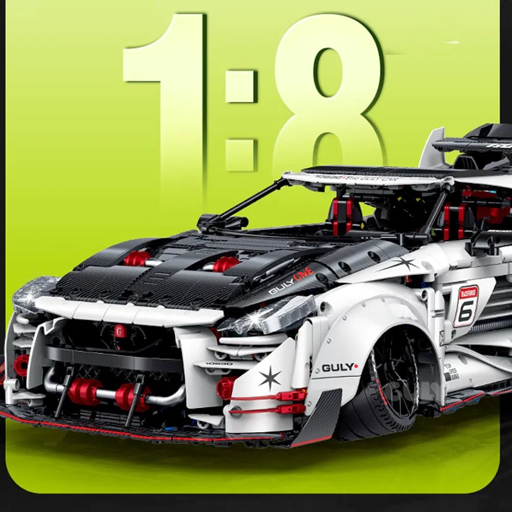 Skyline RGTR Turbocharged - Building Blocks Set | Power Brickz