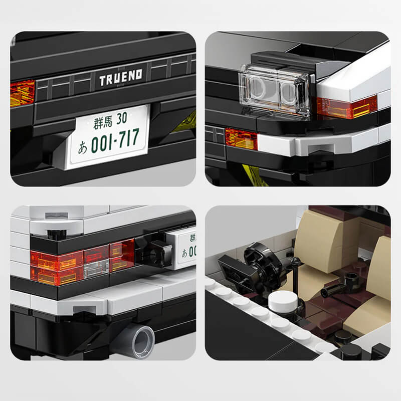 Remote Controlled AETrueno - Building Blocks Set | Power Brickz