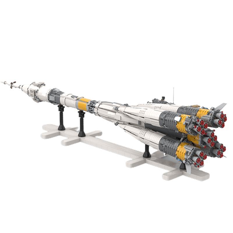 Soyuz-FG Rocket - Building Set | Power Brickz