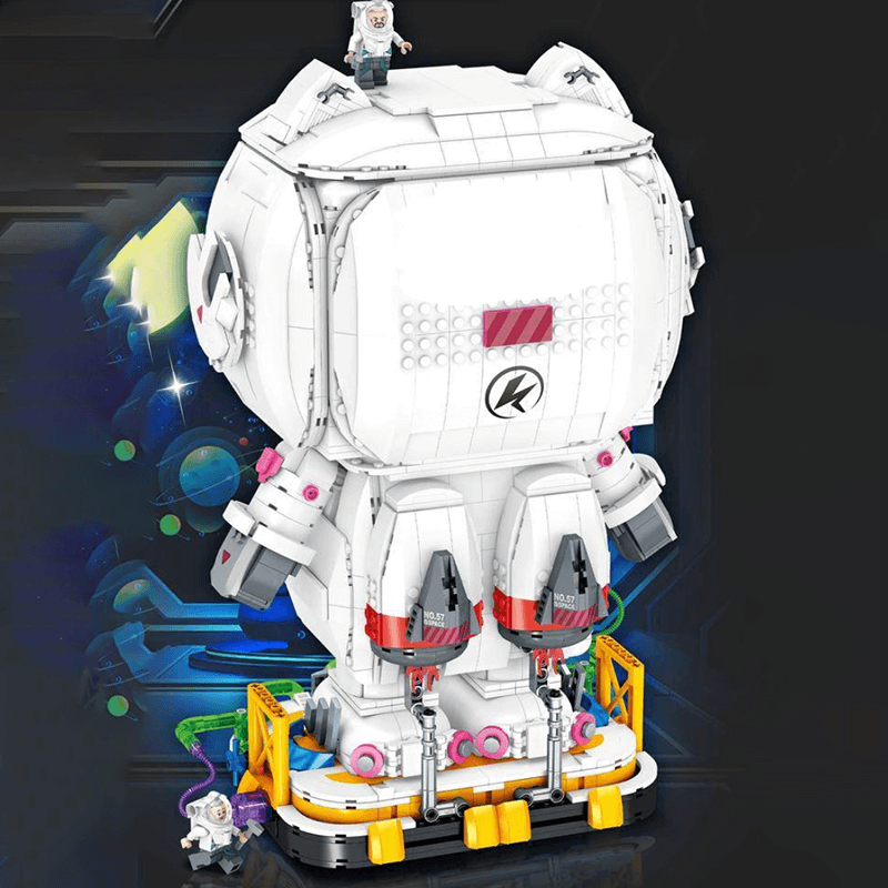 Space Piglet - Building Set | Power Brickz