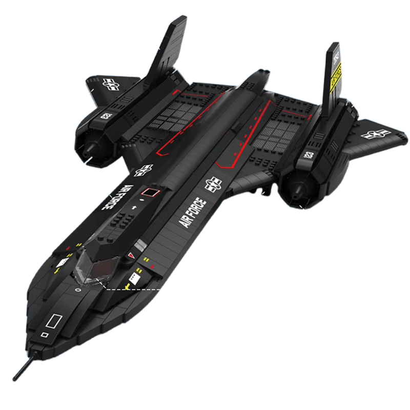 SR-71 Blackbird - Building Set | Power Brickz
