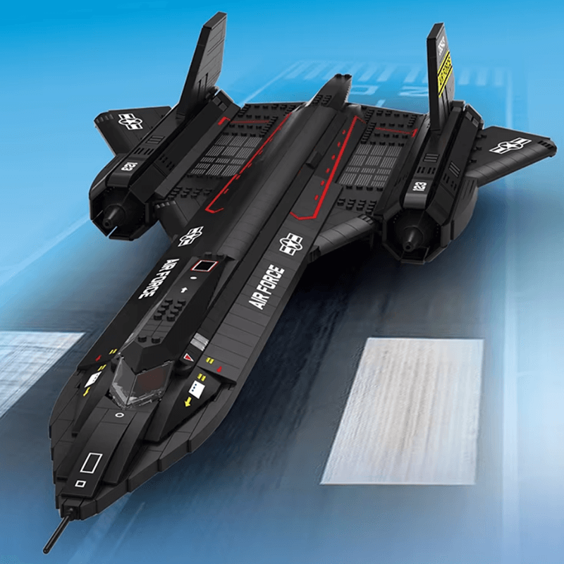SR-71 Blackbird - Building Set | Power Brickz