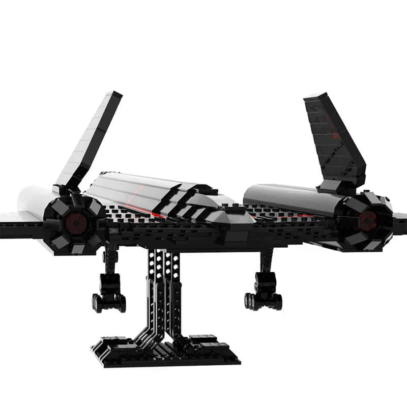 Sr-71 Blackbird - Building Set | Power Brickz