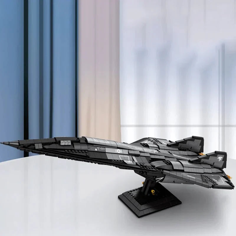 Sr-72 Reconnaissance Aircraft - Building Set | Power Brickz