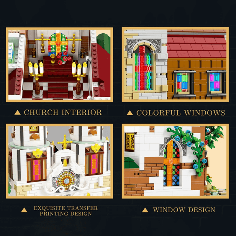 St. Andrews Church - Building Set | Power Brickz