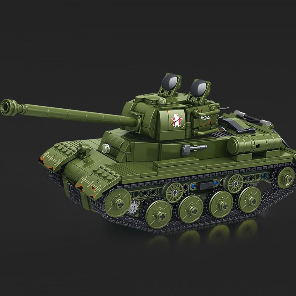 STALIN II JS-2 Heavy Tank with Power Functions - Building Set | Power Brickz