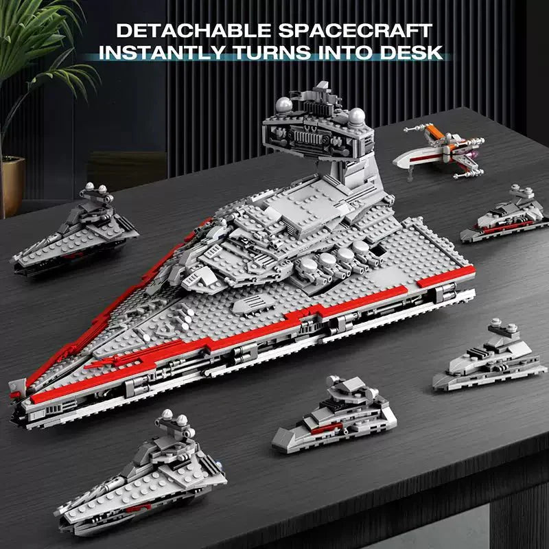 Star Destroyer 3D Painting - Building Set | Power Brickz