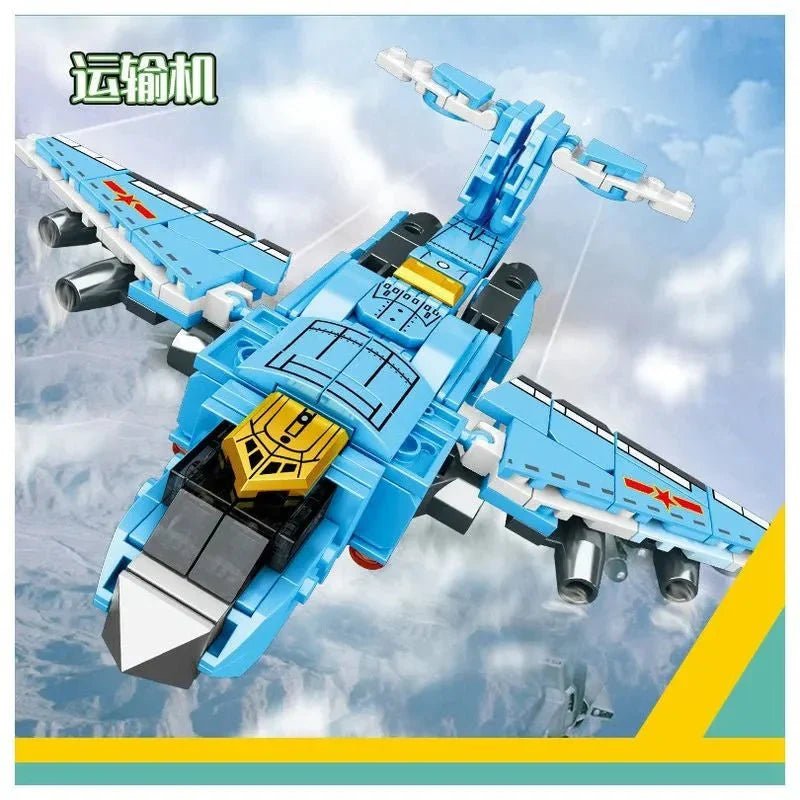 Steel Mecha Transformed Fighter Robot | 839pcs - Power Brickz