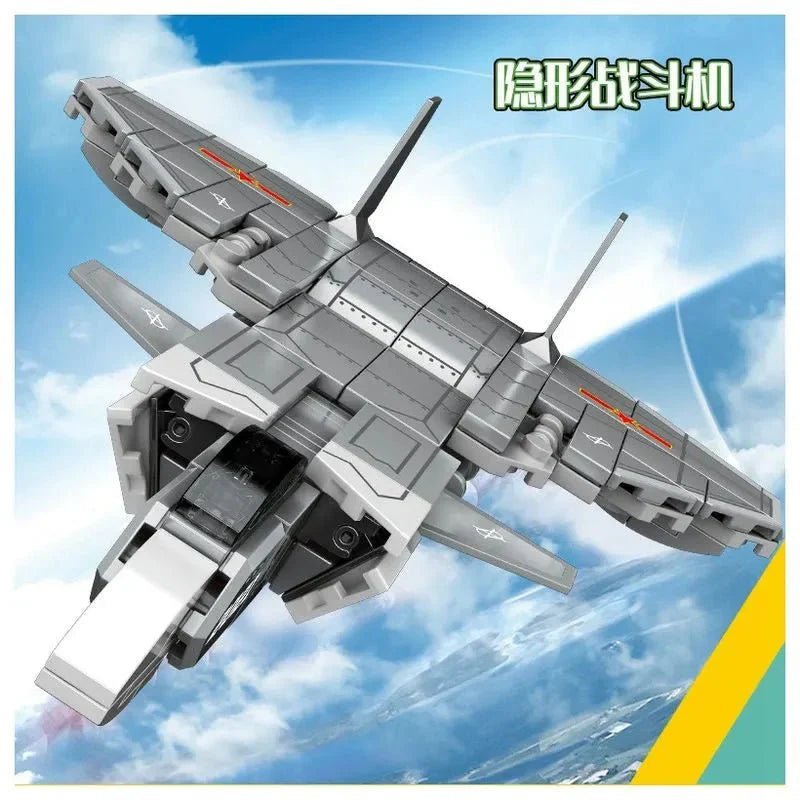 Steel Mecha Transformed Fighter Robot | 839pcs - Power Brickz