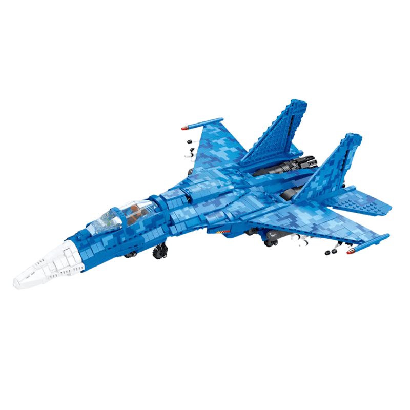 SU-35 Fighter - Building Set | Power Brickz