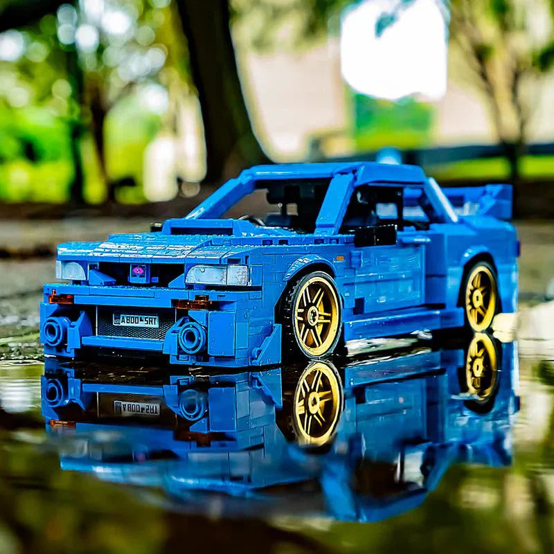 WRX STI Rally Turbo Coupe - Building Blocks Set | Power Brickz