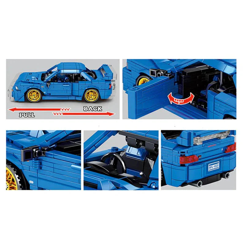 WRX STI Rally Turbo Coupe - Building Blocks Set | Power Brickz