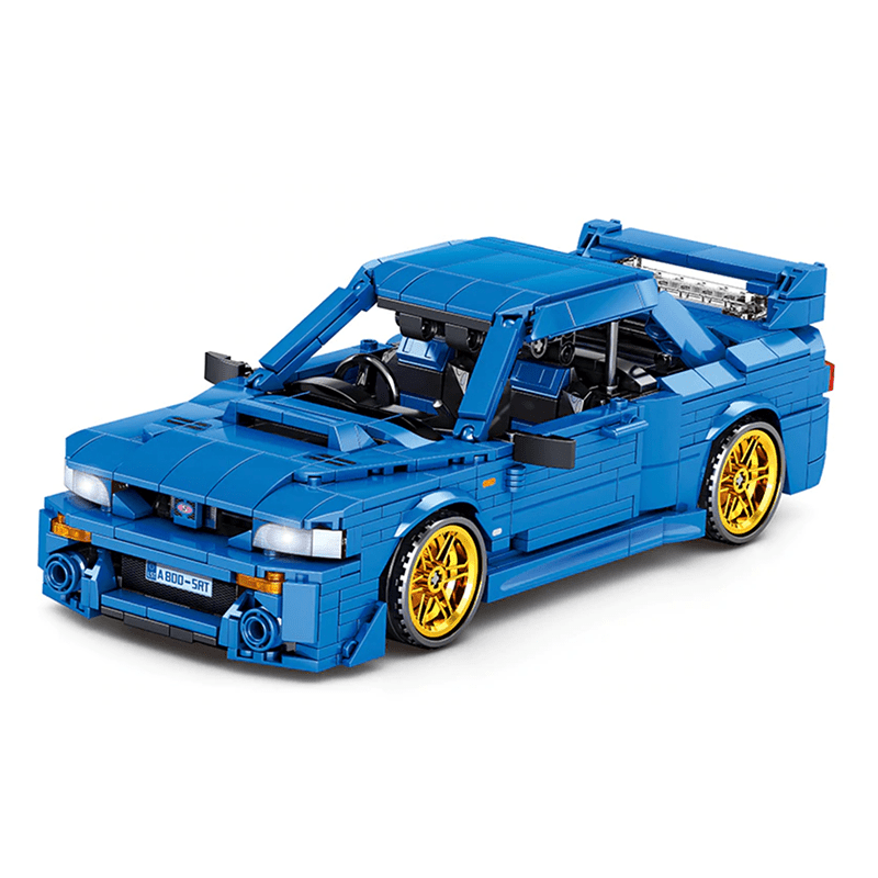 WRX STI Rally Turbo Coupe - Building Blocks Set | Power Brickz
