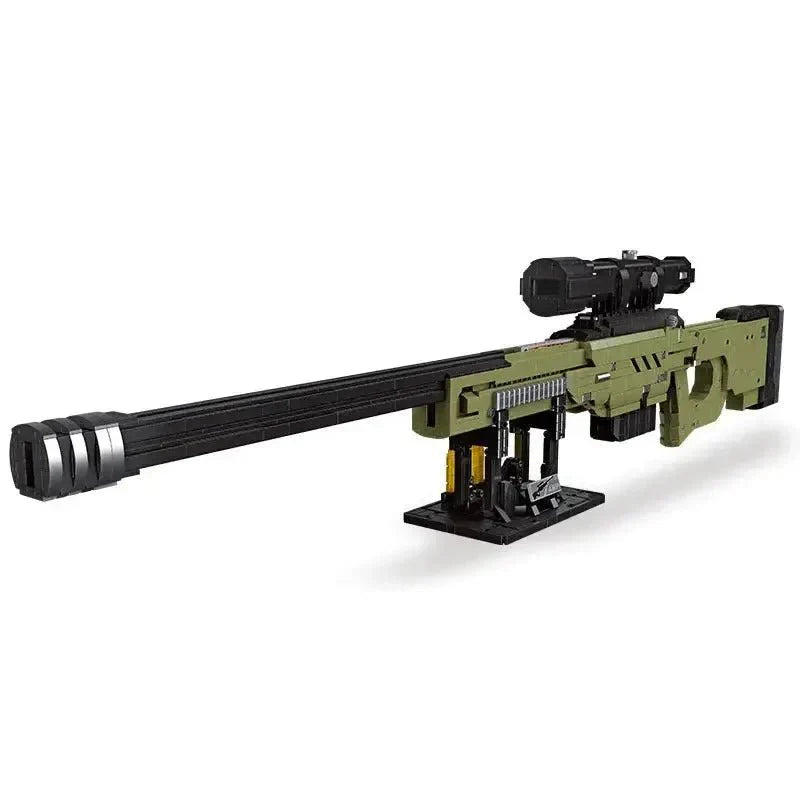 Super AWP Sniper Rifle Gun - Building Set | Power Brickz