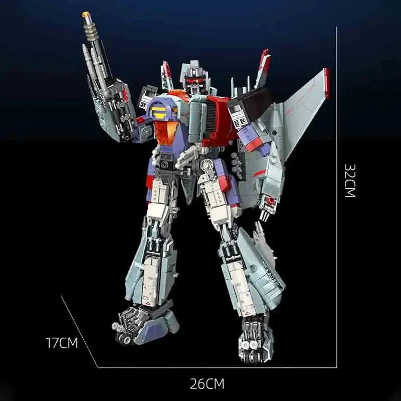 Super Hero Blitz Wing Mecha Robot Warrior Bricks Toy - Power Brickz