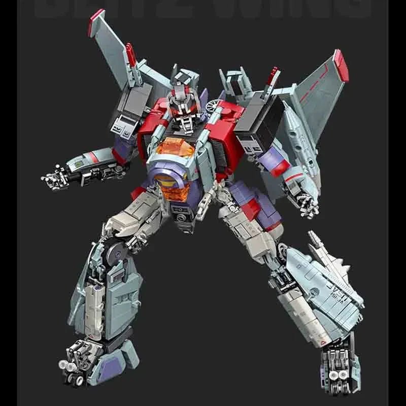 Super Hero Blitz Wing Mecha Robot Warrior Bricks Toy - Power Brickz
