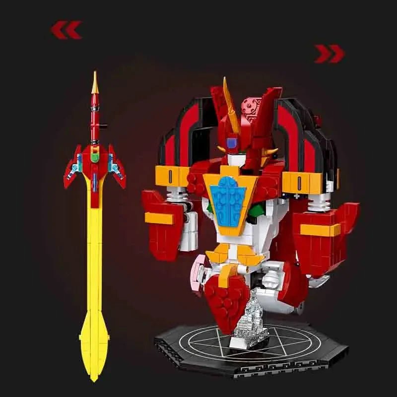 Super Hero Mecha Earth Warrior Bricks Toy - Power Brickz