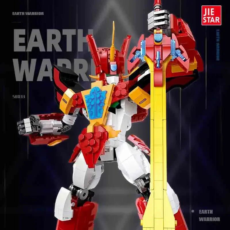 Super Hero Mecha Earth Warrior Bricks Toy - Power Brickz