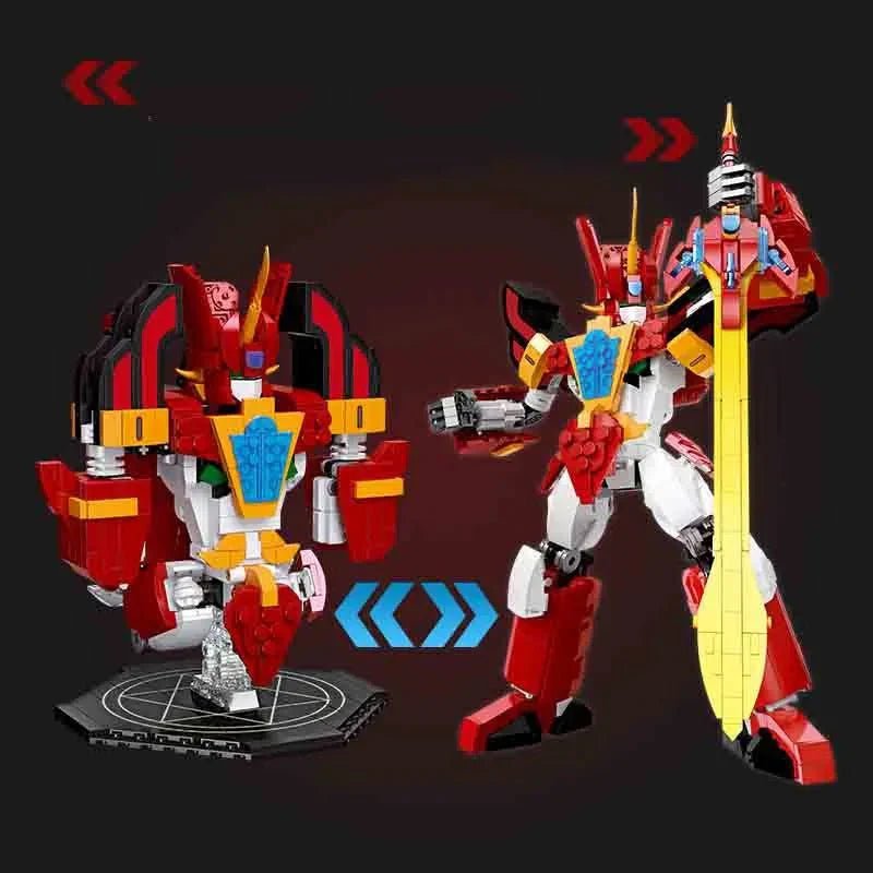 Super Hero Mecha Earth Warrior Bricks Toy - Power Brickz