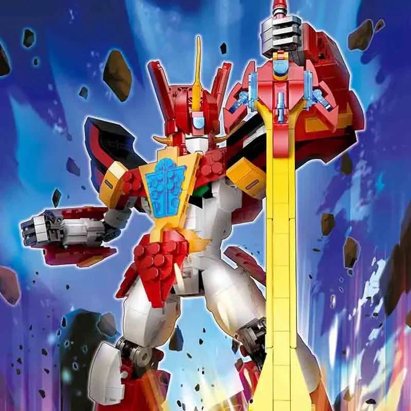 Super Hero Mecha Earth Warrior Bricks Toy - Power Brickz