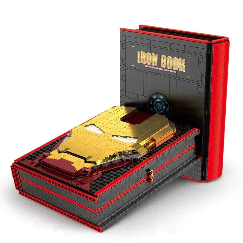 Super Hero Movie Marvel Iron Book - Building Set | Power Brickz