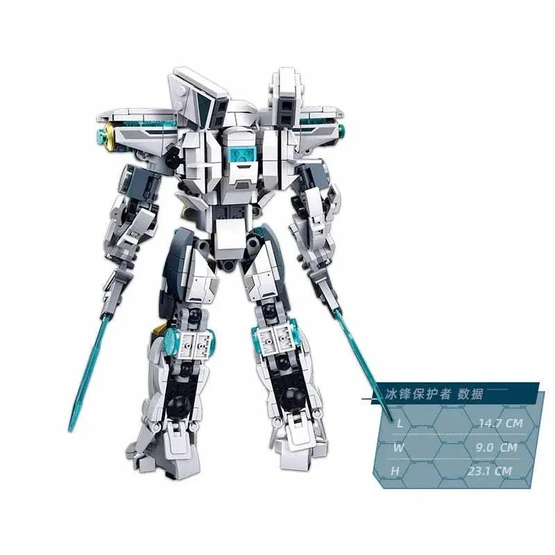 Super Transforming Mecha Robot Warrior Bricks Toy | 561pcs - Power Brickz