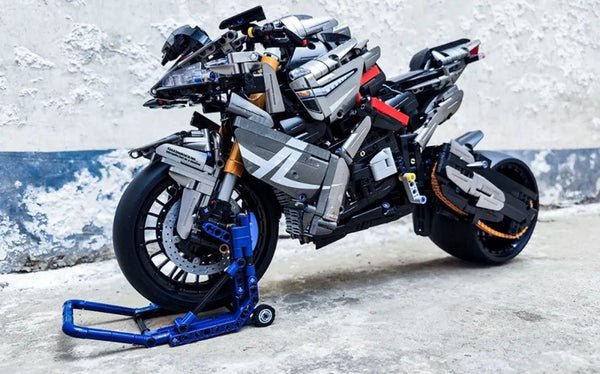 Hyper Naked Street Bike - Building Set | Power Brickz
