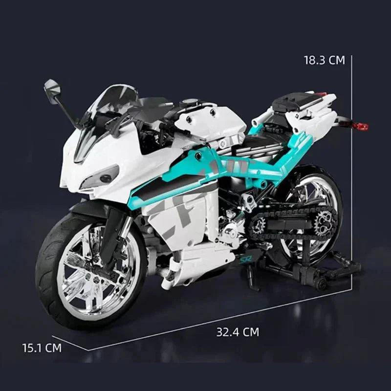 Superbike 1000 Street Racer - Building Set | Power Brickz
