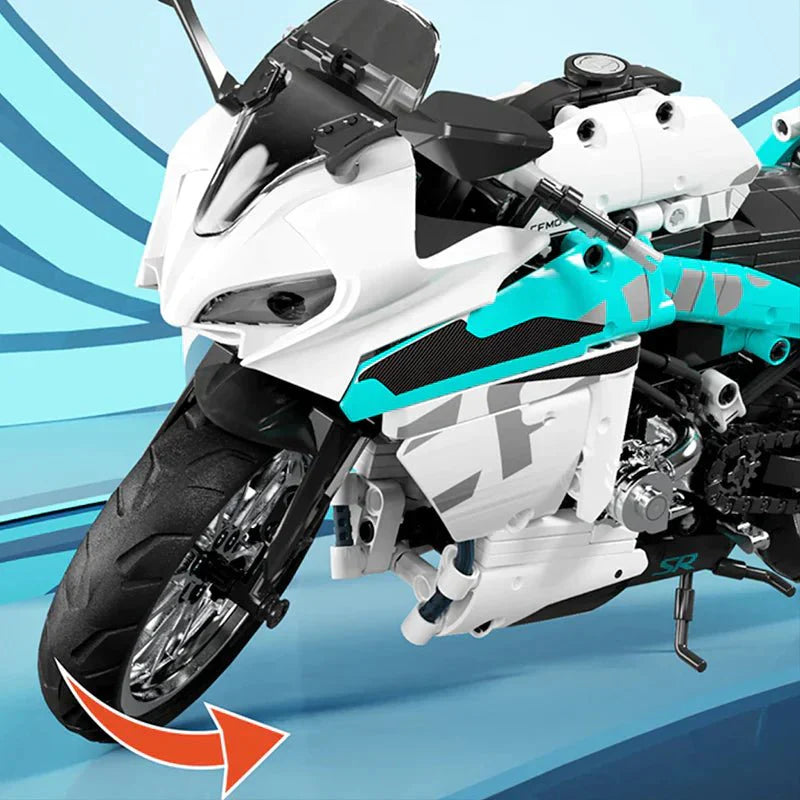 Superbike 1000 Street Racer - Building Set | Power Brickz